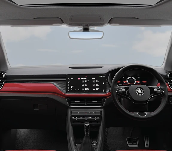 Dashboard with Dual Tone Décor